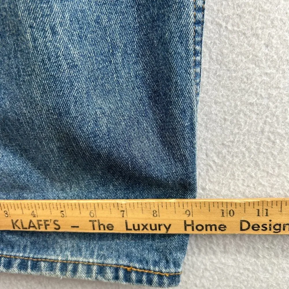 LEVIS 560 Jeans Mens 38x30 Loose Fit Baggy Tapered Leg Denim Comfort Cotton Blue